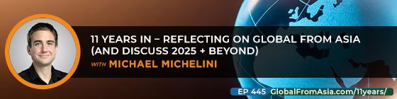 Cover art for 11 Years In - Reflecting On Global From Anywhere (and discuss 2025 + beyond) with Michael Michelini