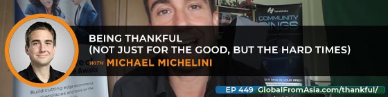 Cover art for Being Thankful (Not Just for The Good, But The Hard Times)