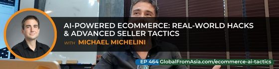Cover art for AI-Powered Ecommerce: Real-World Hacks & Advanced Seller Tactics with Michael Michelini