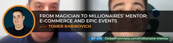 Cover art for From Magician to Millionaires’ Mentor: Tomer Rabinovich on E-commerce and Epic Events